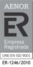 Aenor Empresa Registrada Certificado SGC 2018_ER1246_2010